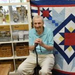 WWII veteran receives handmade quilt for his 95th birthday