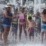 Residents beat the heat in Lake Elsinore