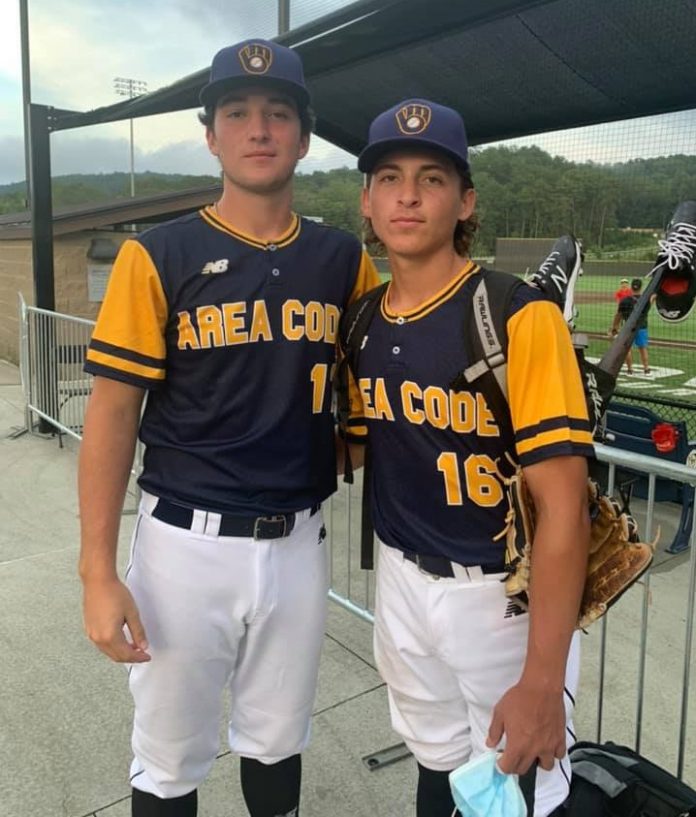 Local high school players hit after making Area Code baseball