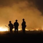 Apple Fire almost fully contained, firefighters dealing with hot weather