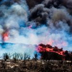 Federal aid secured to help fight Apple Fire, now at 26,450 acres