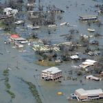 Aerial images show stark destruction from Laura