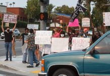 BLM protesters rally at Temecula Duck Pond
