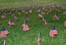 Memorial Day weekend flag placement ceremony set for Saturday