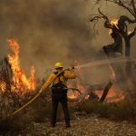California wildfire likely to grow from wind, low humidity