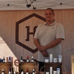 Anza swap meet vendor: Bejarano offers Hemp City CBD products