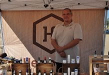 Anza swap meet vendor: Bejarano offers Hemp City CBD products