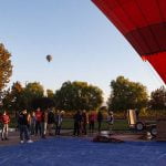 Guests fly up and away as they enjoy a Magical Adventure