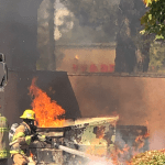 Dumpster fire breaks out behind Barnes & Noble in Temecula