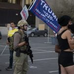 In battleground Arizona, 2 sides react to projected Biden victory