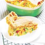 Make a pot pie with leftover turkey