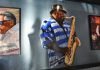 Old Town Blues Club adds saxophone player Walter Gentry to their Wall of Fame