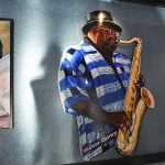 Old Town Blues Club adds saxophone player Walter Gentry to their Wall of Fame