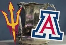 Former local football standouts take part in record-breaking college game