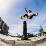 Skateboard icon promotes healthy living after battling addiction