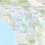 Earthquake strikes near Aguanga