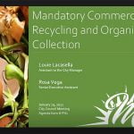 City hesitantly adopts mandatory commercial recycling and organics collection ordinance