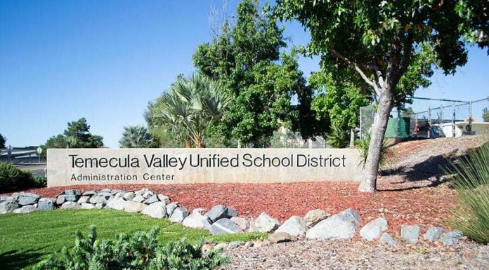 TVUSD board votes in favor of Amicus Brief for upcoming U.S. Supreme Court case Temecula Valley Unified School District sign