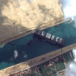 No timeline given for extracting wedged ship from Suez Canal