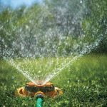 Lawn watering and fertilizing techniques