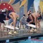 Murrieta Mesa boys’ swim team remains undefeated with first-ever win over Murrieta Valley