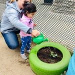 Students at Discovery Isle Preschool in Temecula create Earth Day Buzz with ladybug hunt