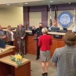 Murrieta Police Chief Tony Conrad sworn in at city council meeting