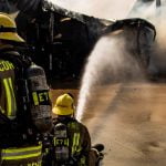 Fire erupts at Canyon Lake storage facility, multiple RVs damaged