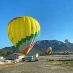 Hot air balloons descend on Lake Riverside Estates