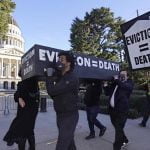 California weighs extending eviction protections past June