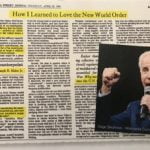 ‘How I Learned to Love The New World Order,’ by Senator Joe Biden
