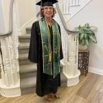 72-year-old graduates 50 years after leaving college