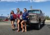 Hamilton High School cheerleaders host car wash