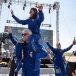 Billionaire Richard Branson reaches space in his own ship