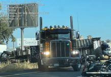 Car, semi collide on 60 freeway, pushing smaller vehicle under truck