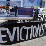 Judge doubts eviction ban, but may lack power to stop it