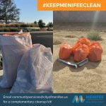Residents go above and beyond to #KeepMenifeeClean