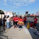 Frontier Communications union members protest retrogressive bargaining