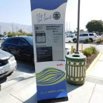 First area Soofa electronic information sign installed at San Jacinto City Hall