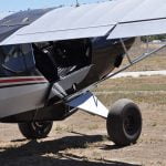 Twin-engine aircraft damaged during hard landing at French Valley Airport