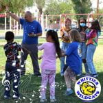 Whittier students engage in lunchtime dance and singing parties
