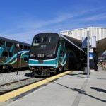 Train service halted as workers shore up California cliffs