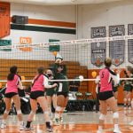 Service line the key as Bears sweep Titans for Sunbelt League volleyball championship