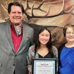 Temecula Valley Elks honor Isabella Medici for her drug awareness video