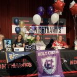 Local high school student athletes participate in first National Signing Day of 2021-22 school year