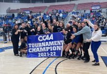 Lady Coyotes win 5th straight CCAA tournament title in thrilling five-set match with Cal Poly Pomona