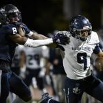 Quarterfinal prep football scores for area teams