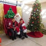 Santa breakfasts with children at Menifee’s Kay Ceniceros Senior Center