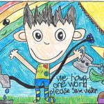 Local student featured in regional “Water Is Life” calendar