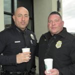 Hemet police officers share more than coffee with the community